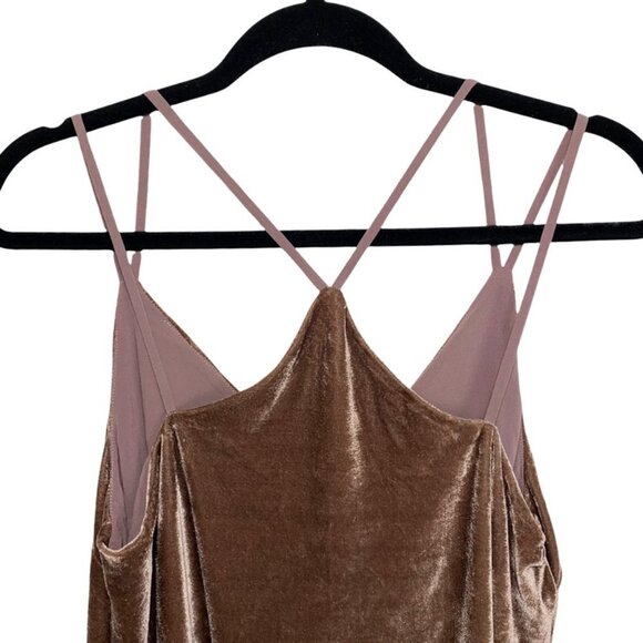 INA Strappy Velvet Camisole - Picture 4 of 5